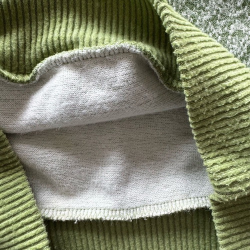 Zara women's knitted turtleneck vest size S like new green