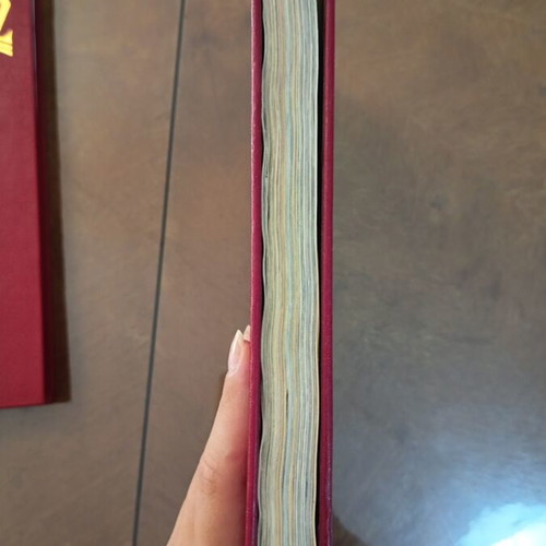 Authentic Tselementes cookbooks used, volumes A and B