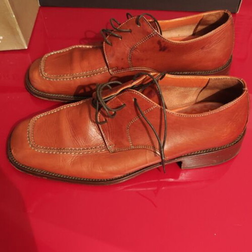 Men's More& More brown shoes size 42 used, moccasins