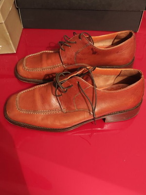 Men's More& More brown shoes size 42 used, moccasins