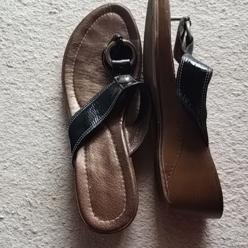 Boxer soft platform slippers size 39, heel height 5cm, like new