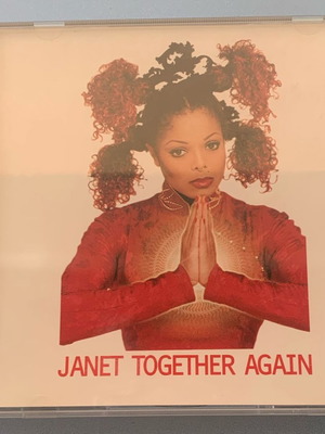 Janet Jackson Together Again CD single used, 4-track