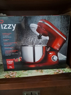 Izzy Spicy Red Kitchen Machine IZ-1500 new