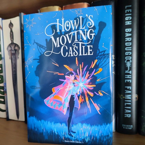 Dust cover Howl's Moving Castle for 20cm paperback new