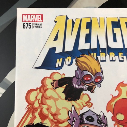 Avengers 675 Scottie Young Variant Cover new Marvel Comics 2018