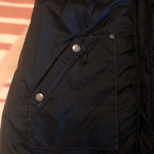 Alouette Planet Long Jacket like new, size XL-XXL, black and gray
