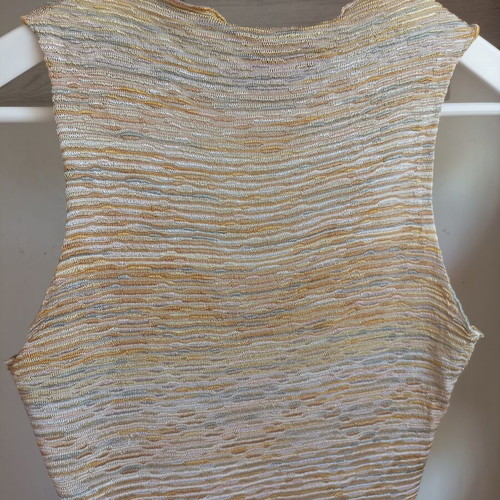 Missoni dress like new, fine multicolor viscose knit, size S