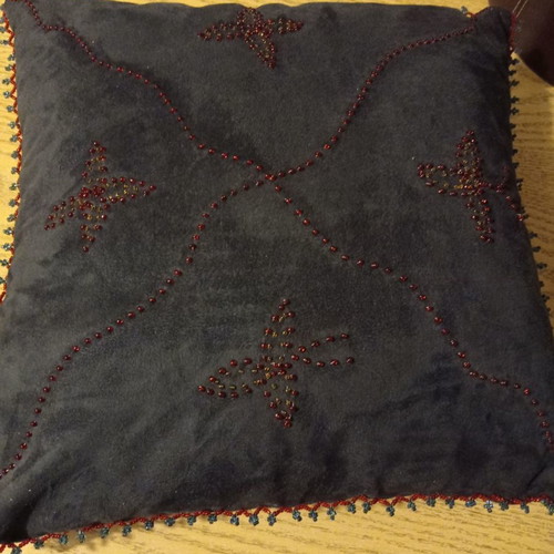 Embroidered pillows from Bedouins used, set of 2