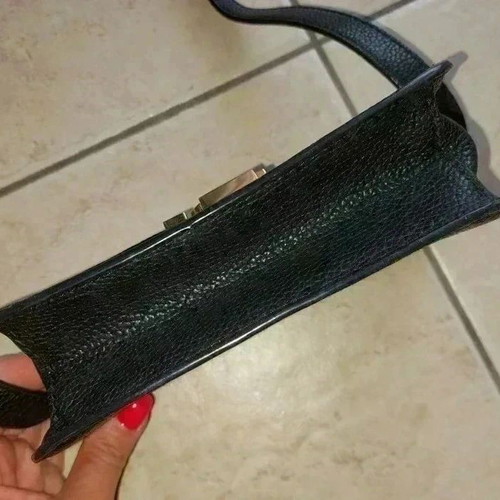 Ralph Lauren leather shoulder bag crossbody and waist, black