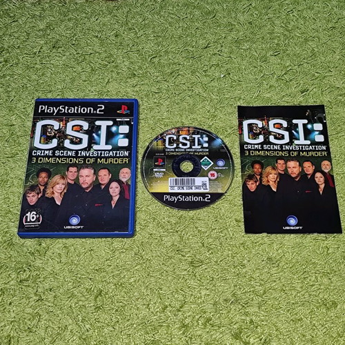 CSI: Crime Scene Investigation PlayStation 2 used