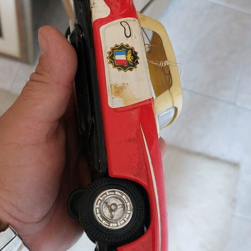 Kibi Tin Toy Car by Vasileiadis 1970 1980 in good condition
