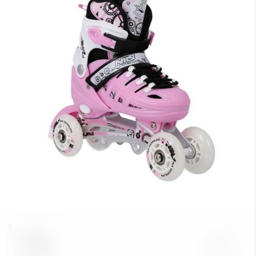 Nils Extreme NH10905 Inline Adjustable Pink Kids Rollers Size M (35-38)
