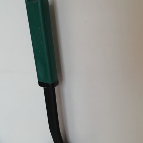 Set of 6 used serving utensils with hanging rail