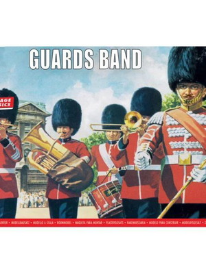 Airfix Guards Band комплект мащабни модели 1:76 с 44 небоядисани фигурки
