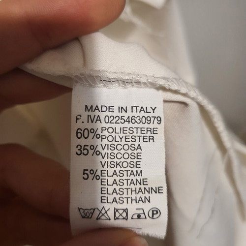 White dress with zipper like new