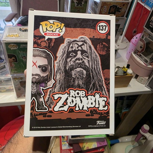 Funko Pop! Rob Zombie rare, like new collectible