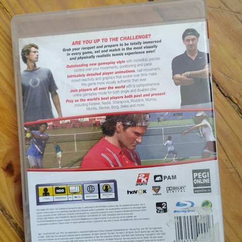 Top Spin 3 PS3 game used, simulation sports