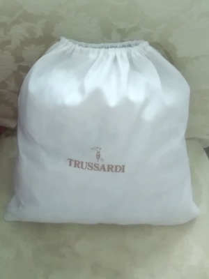 Trussardi fabric pouch like new