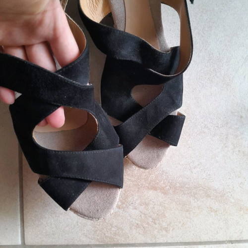 Toni Pons platform shoes size 42 like new, black