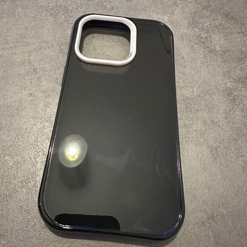 Nudient Form Back Cover Clear Black for iPhone 14 Pro like new
