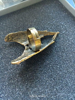 Angel Wings Ring new, adjustable