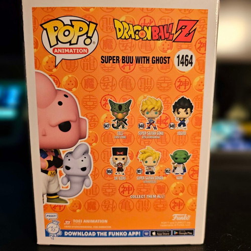 Funko Pop! Super Buu with Ghost (Chase GITD) new #1464