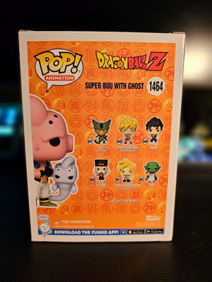 Funko Pop! Super Buu with Ghost (Chase GITD) new #1464