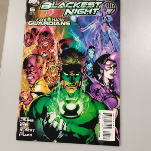 Blackest Night set of 8 comics like new, complete series