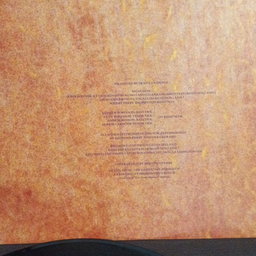 Dead Can Dance Aion vinyl like new