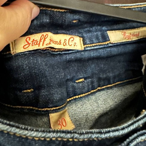 Staff Jeans & Co. boyfriend fit jeans size 30 like new, blue