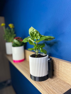 3D printed μικρό κρεμαστό γλαστράκι τοίχου κατόπιν παραγγελίας