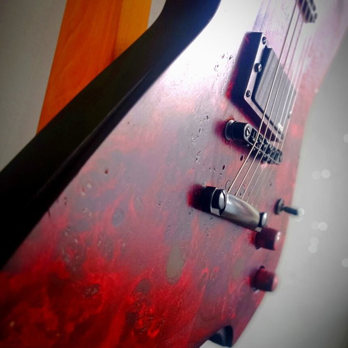 Diamon.t Handmade Guitar New, Mahogany Body, Ebony Fretboard
