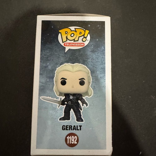 Funko Pop Witcher Geralt vinyl figure used