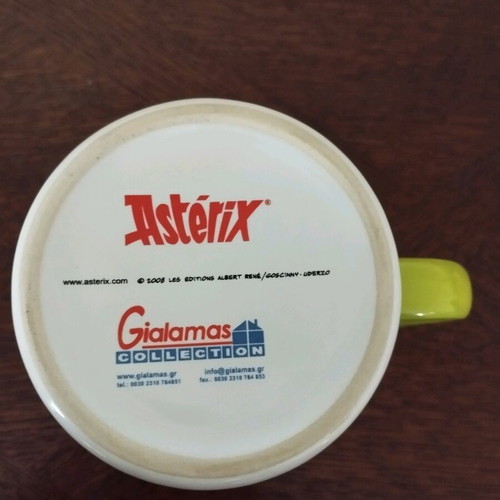 Asterix embossed mug like new