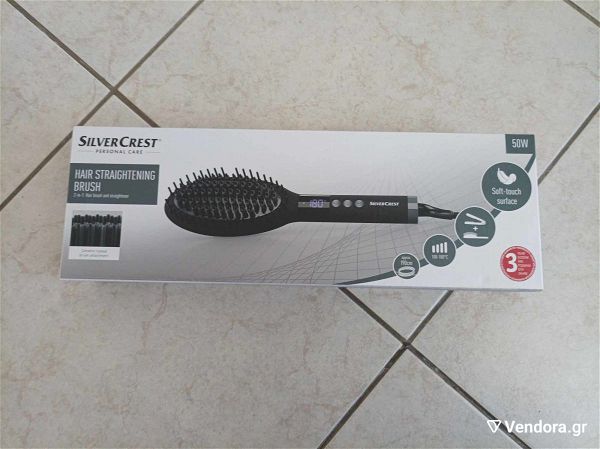 Hair Straightener Brush SilverCrest - € 10,00 - Vendora