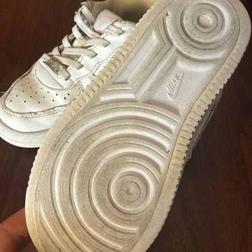 Nike kids leather shoes size 30