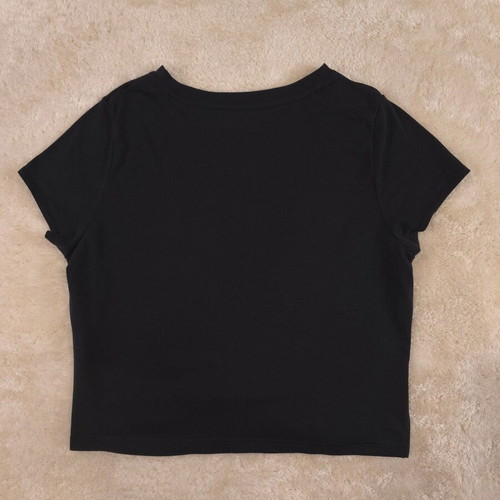 Puma Training women's t-shirt with knot black, like new, size M