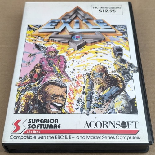 Exile BBC Micro Cassette like new