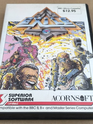 Exile BBC Micro Cassette like new