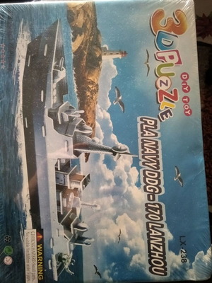3D puzzle DIY Lanzhou DDG-170 destroyer new
