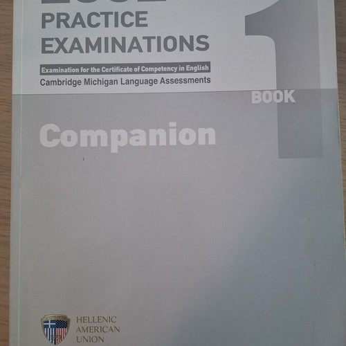 Ecce Practice Tests Book 1 Students Book with Companion