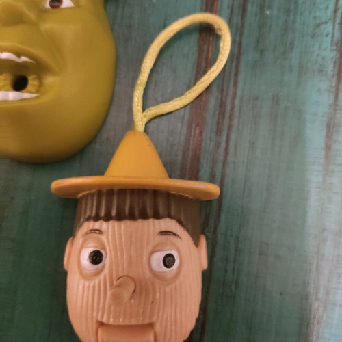 Shrek gifts used from Nestle 2004, set of 3 pieces