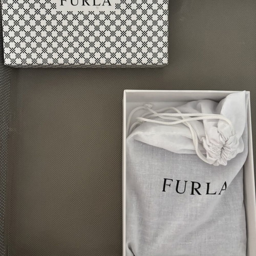 Furla leather wallet, purple
