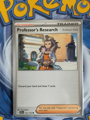Professor's Research Trainer card, Journey Together 155/159