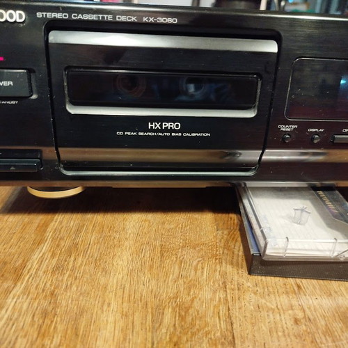 Kenwood Cassette Deck KX-3060 like new with Auto Calibration
