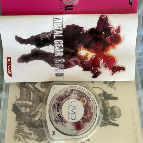 Metal Gear Acid used for PlayStation Portable