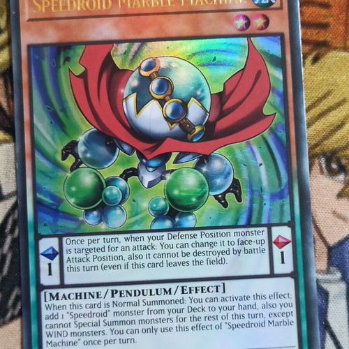 Speedroid Marble Machine Ultra Rare κάρτα Yu-Gi-Oh!