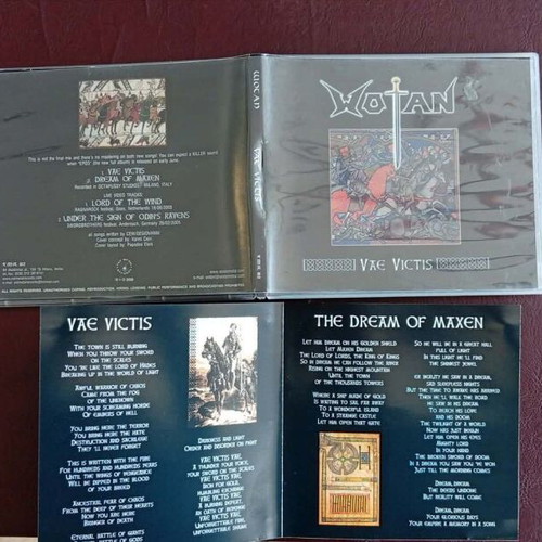 WOTAN Vae Victis CD EP used, Epic Heavy Metal from Italy