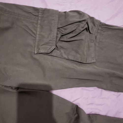 Pull & Bear cargo pants pack of 2, like new, beige and green, XS