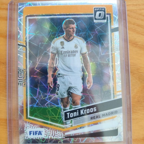 Panini Optic Laser Toni Kroos Real Madrid card like new